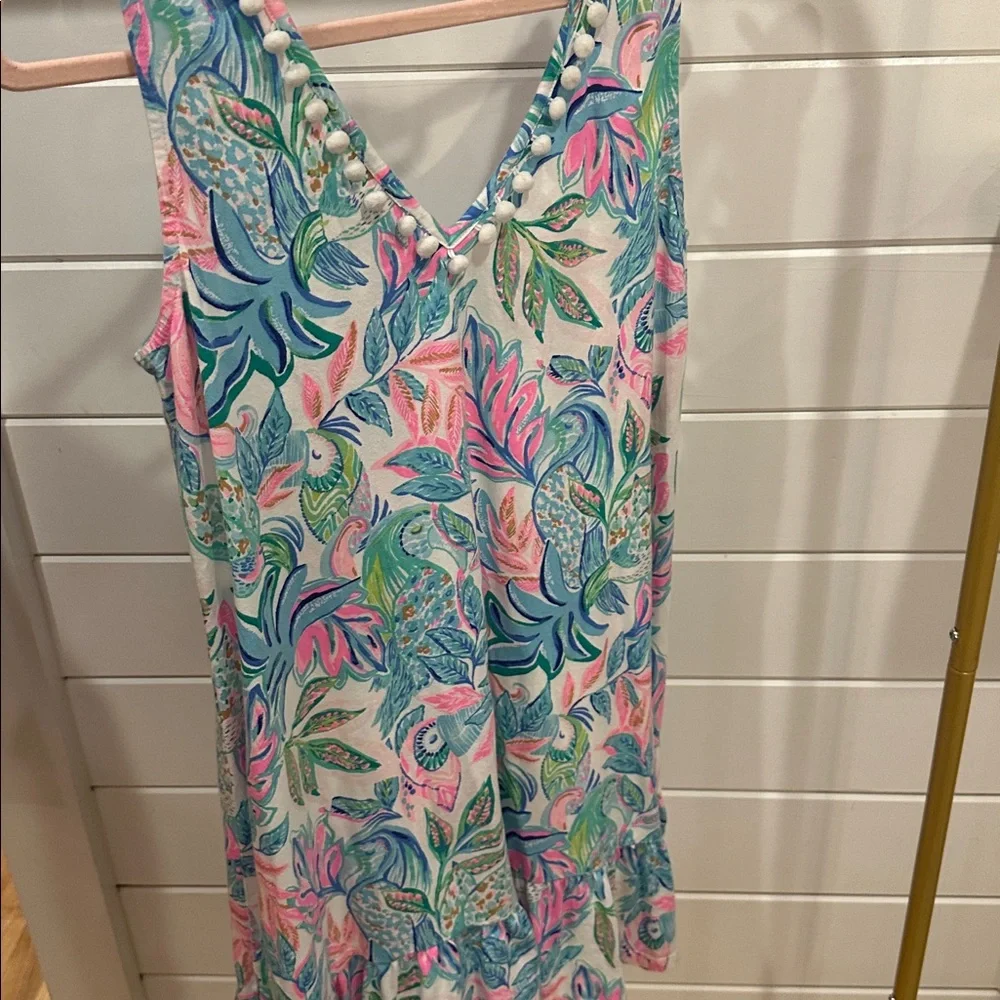 Lilly Pulitzer Multicolor Tropical Cover up/Dress - Picture 3 of 3